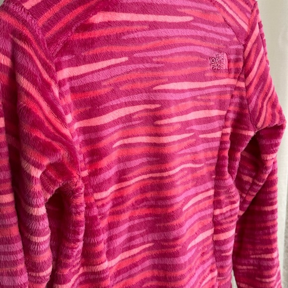 The North Face Girls Pink Fuzzy Lightweight Fleece Jacket 14 16 - Picture 8 of 8